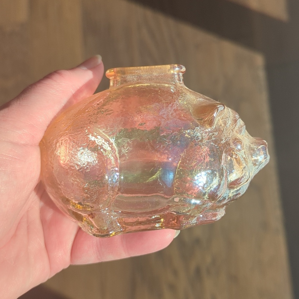 Carnical Glass Piggy Bank - Picture 8 of 8